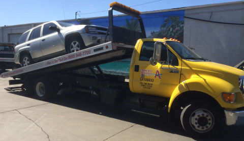 Cash For Cars San Francisco premium Flatbed Tow Truck